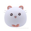 Silicone Cute Cat Jellyfish Night Light